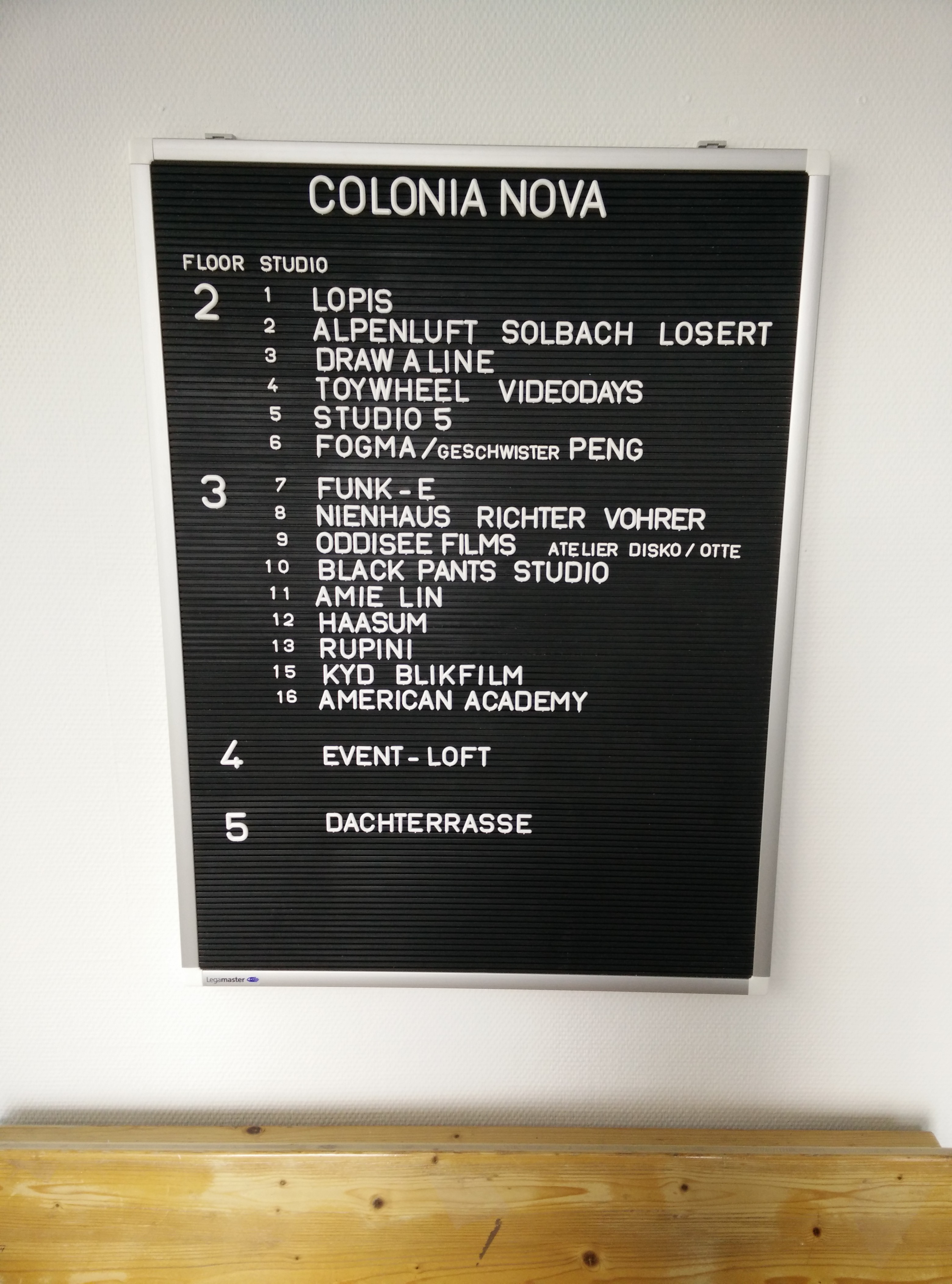 Black Pants On Black Board