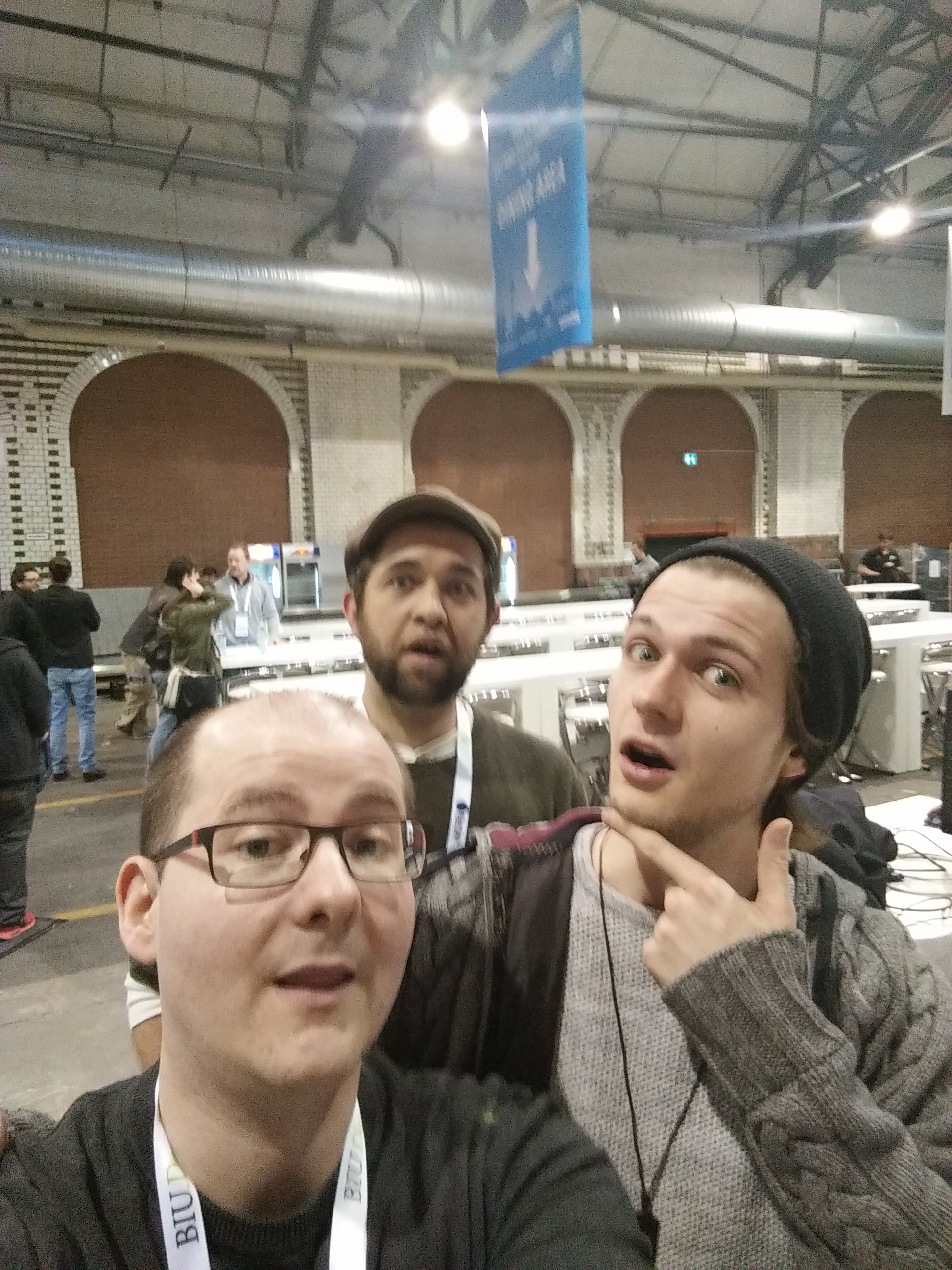 Selfie With Stamm And Former Intern John